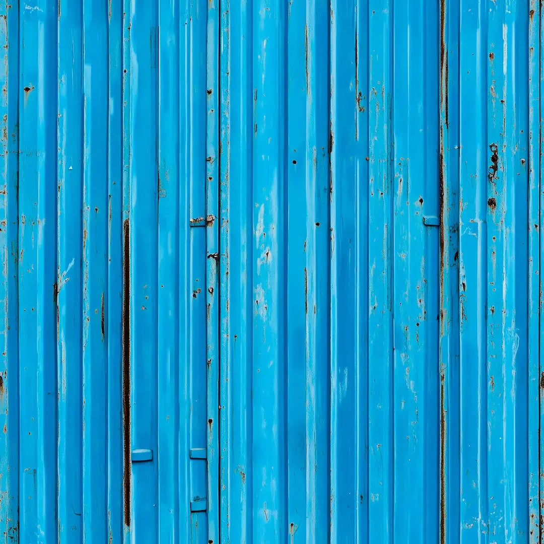 Industrial Blue Rhythm - WallCreatives