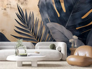 Gilded Midnight Jungle - WallCreatives