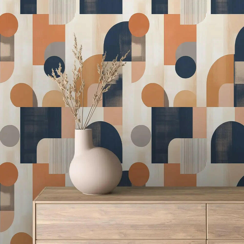 Terra Modernist Mural - WallCreatives
