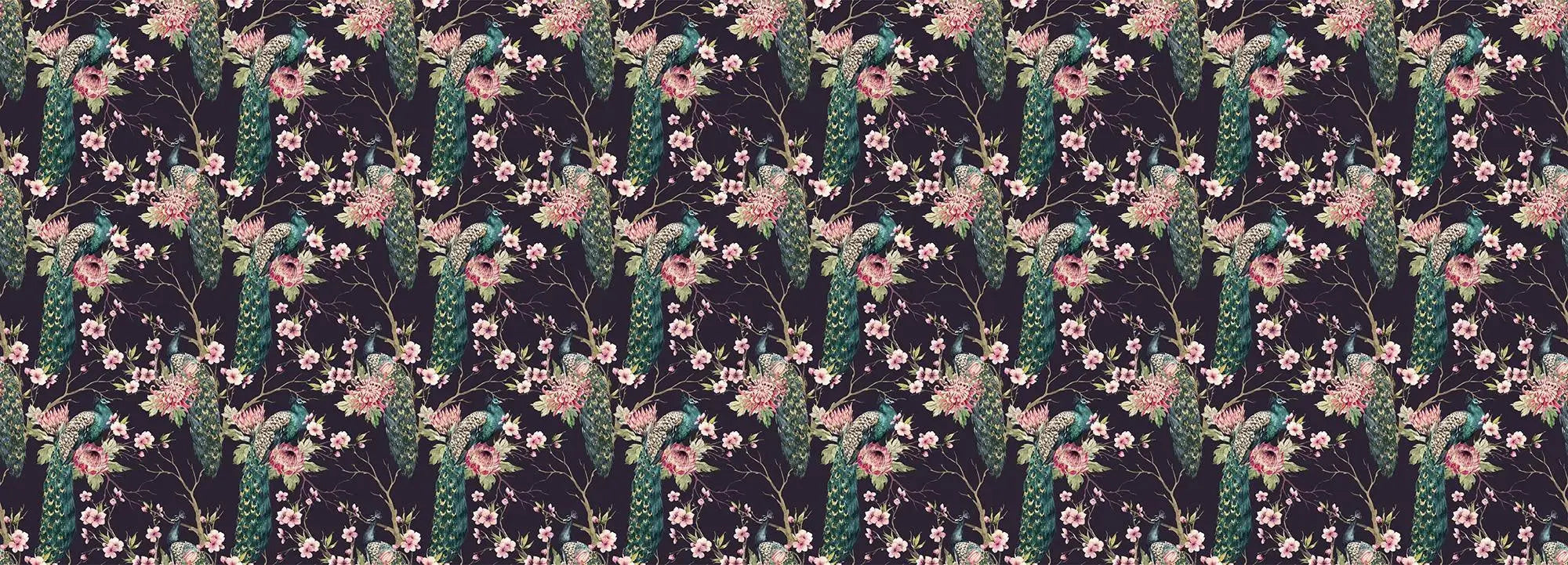 Dark Purple Pea Fowl Wallpaper Vladila