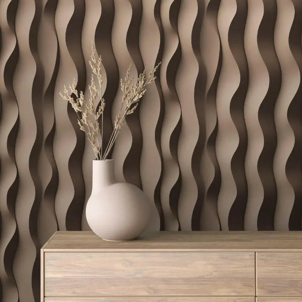 Flowing Dune Rhythms - WallCreatives