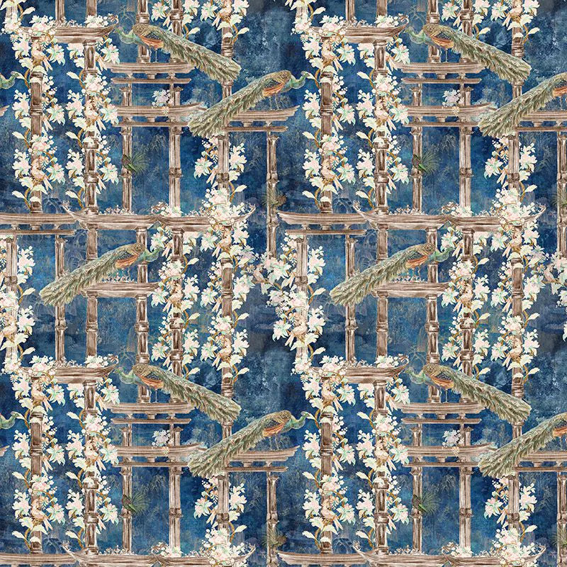 Torri dark blue Wallpaper Vladila