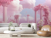 Hellenic Blush Blossom Sanctuary - WallCreatives