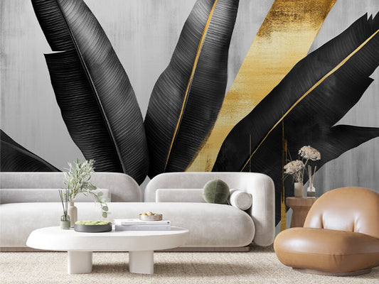 Gilded Jungle Silhouette