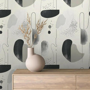 Oslo Form Abstract Wallpaper - WallCreatives