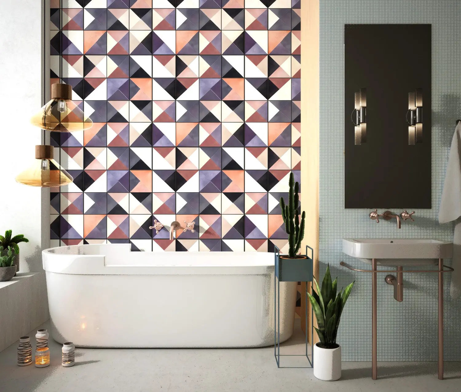 Terra Firma Kaleidoscope Mural WallCreatives