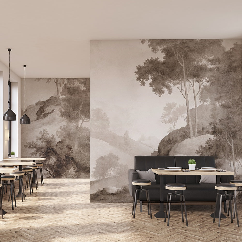Tapet Celestial Breath cream WallCreatives