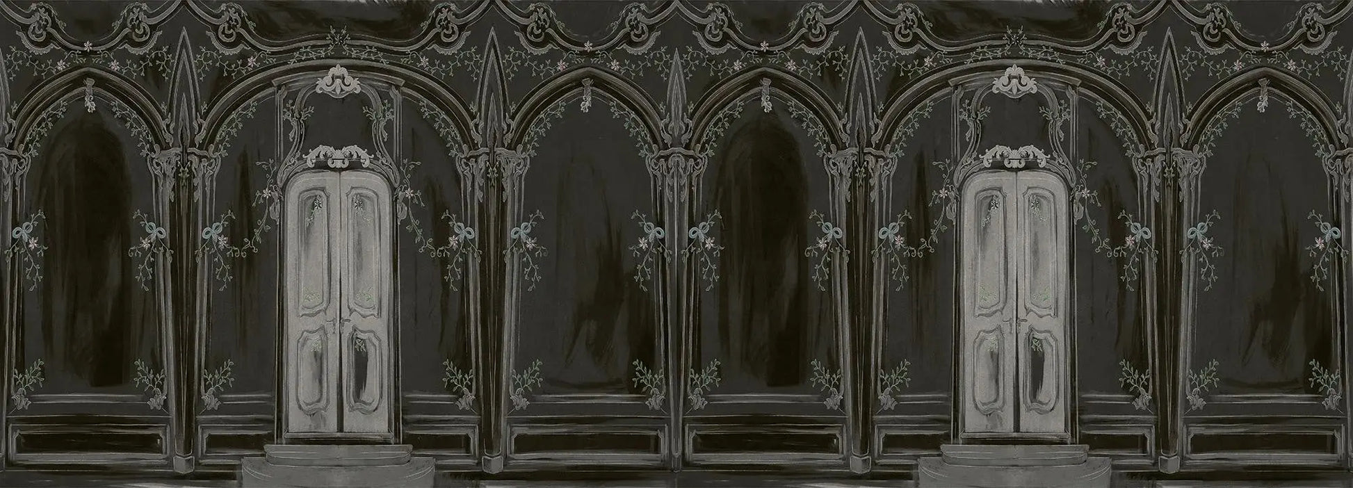 Pastel Richesse Dark Wallpaper Vladila