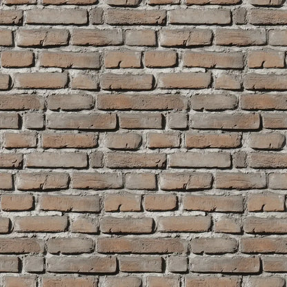 Rustic Brownstone Heritage Wall - WallCreatives