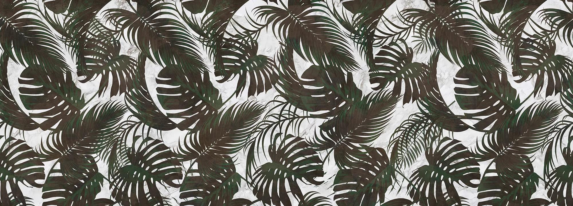 Leaves Original Marble Wallpaper Vladila