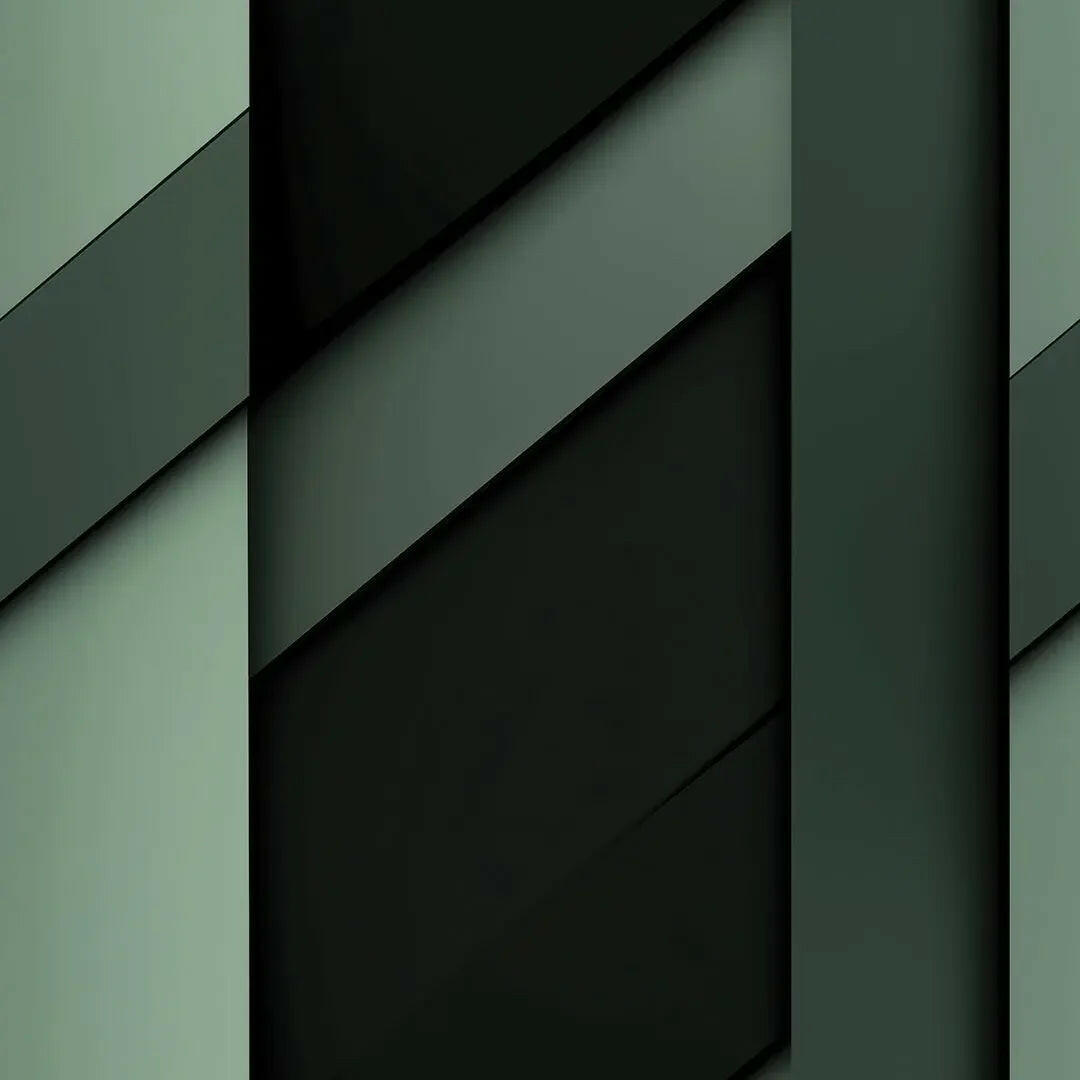 Verdant Architectural Lines - WallCreatives