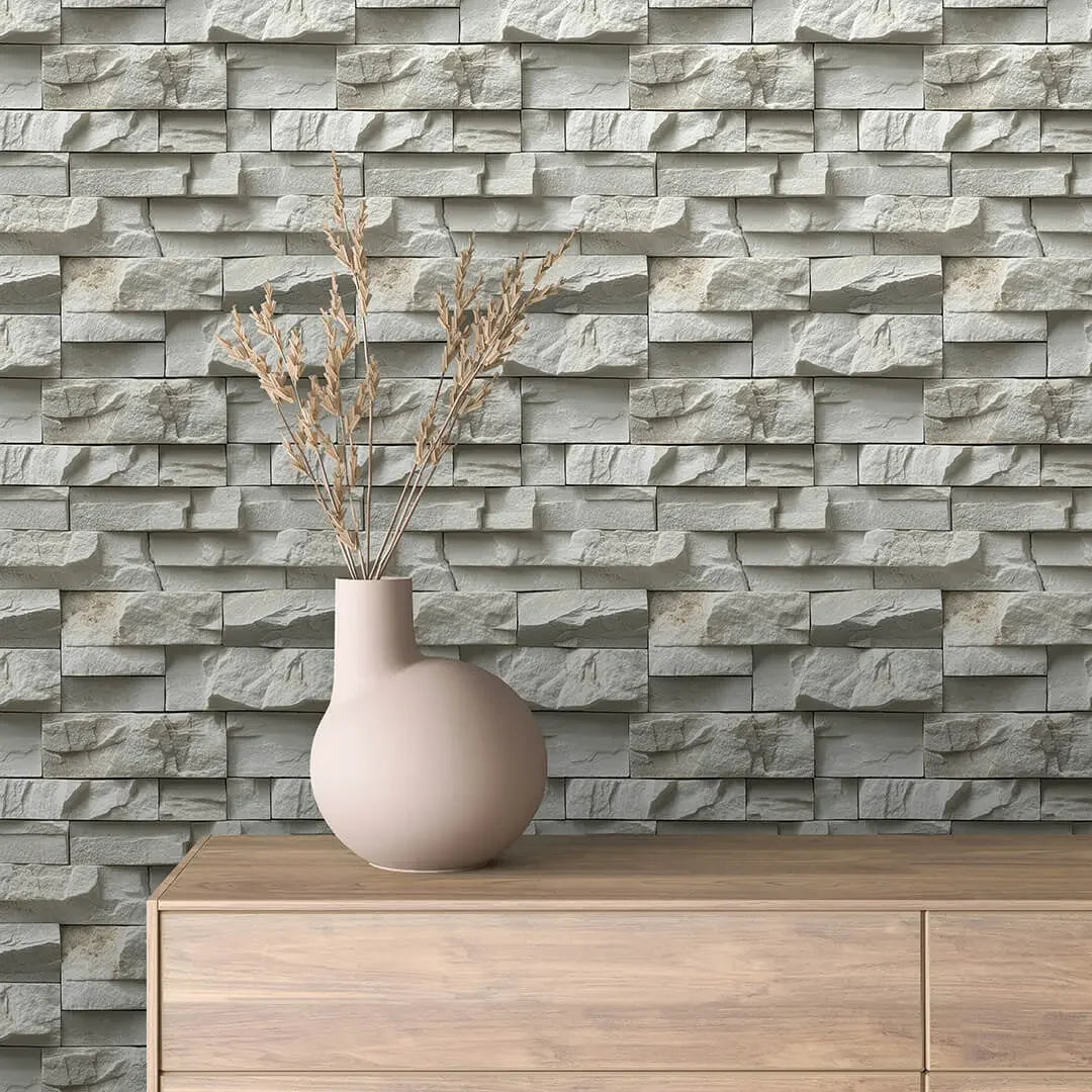 Modern Alpine Stone Ledge - WallCreatives