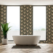 The Hoover Factory Green Wallpaper Vladila