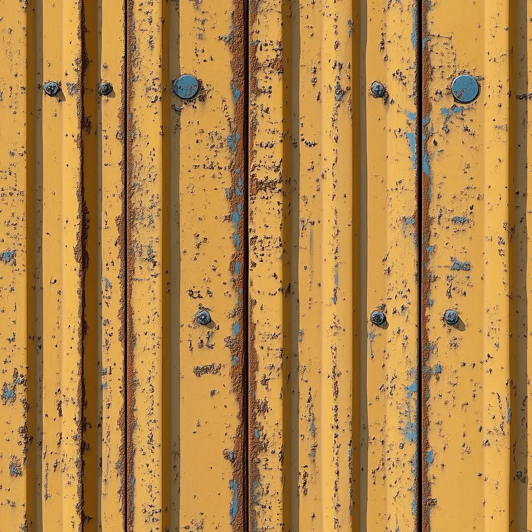 Golden Canary Industrial Panel - WallCreatives