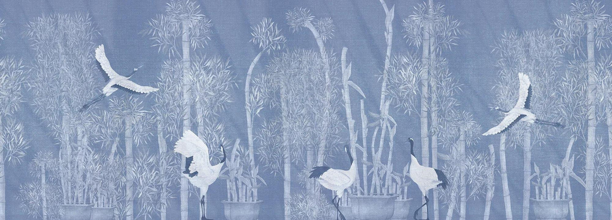 Makino Pavilion Blush Blue Wallpaper Vladila