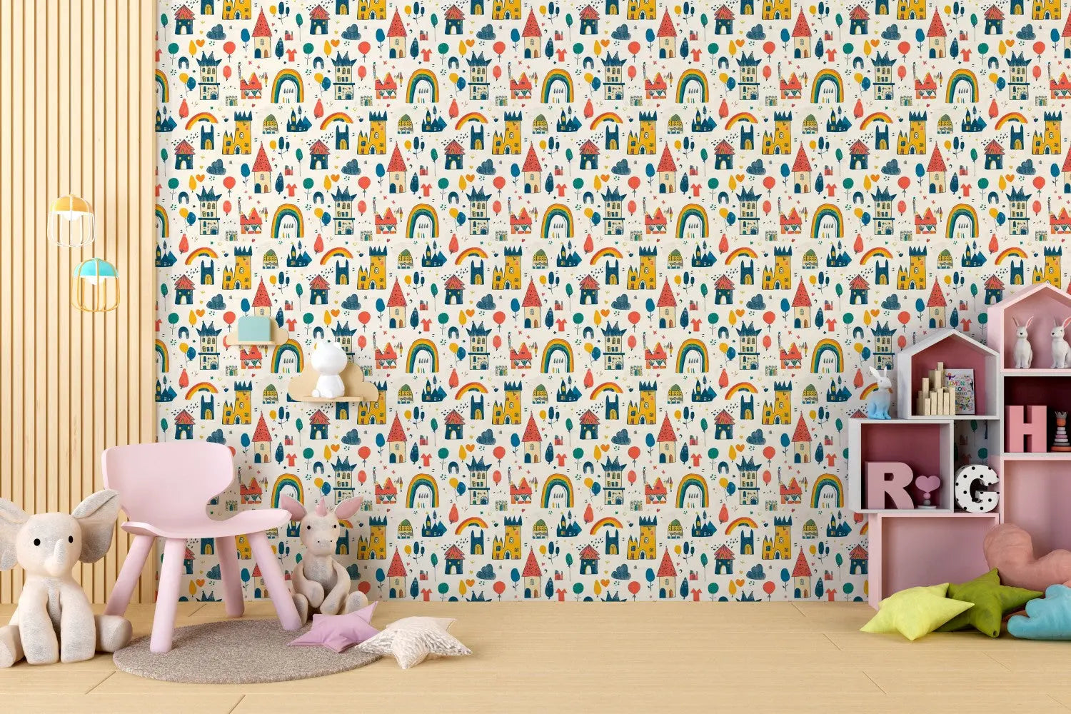 Whimsical Kingdom Adventure Wallpaper WallCreatives