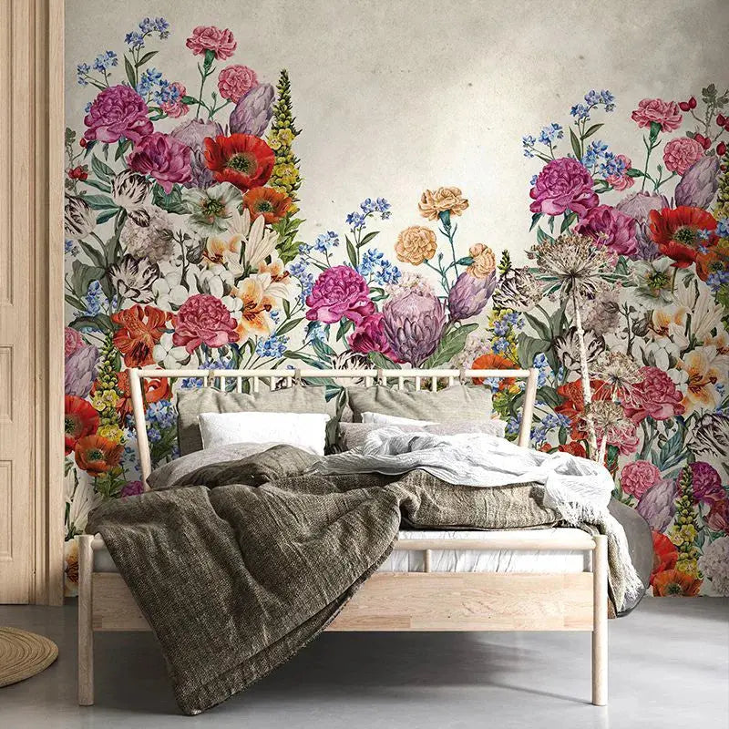Spring Mural (Cream) Wallpaper Vladila