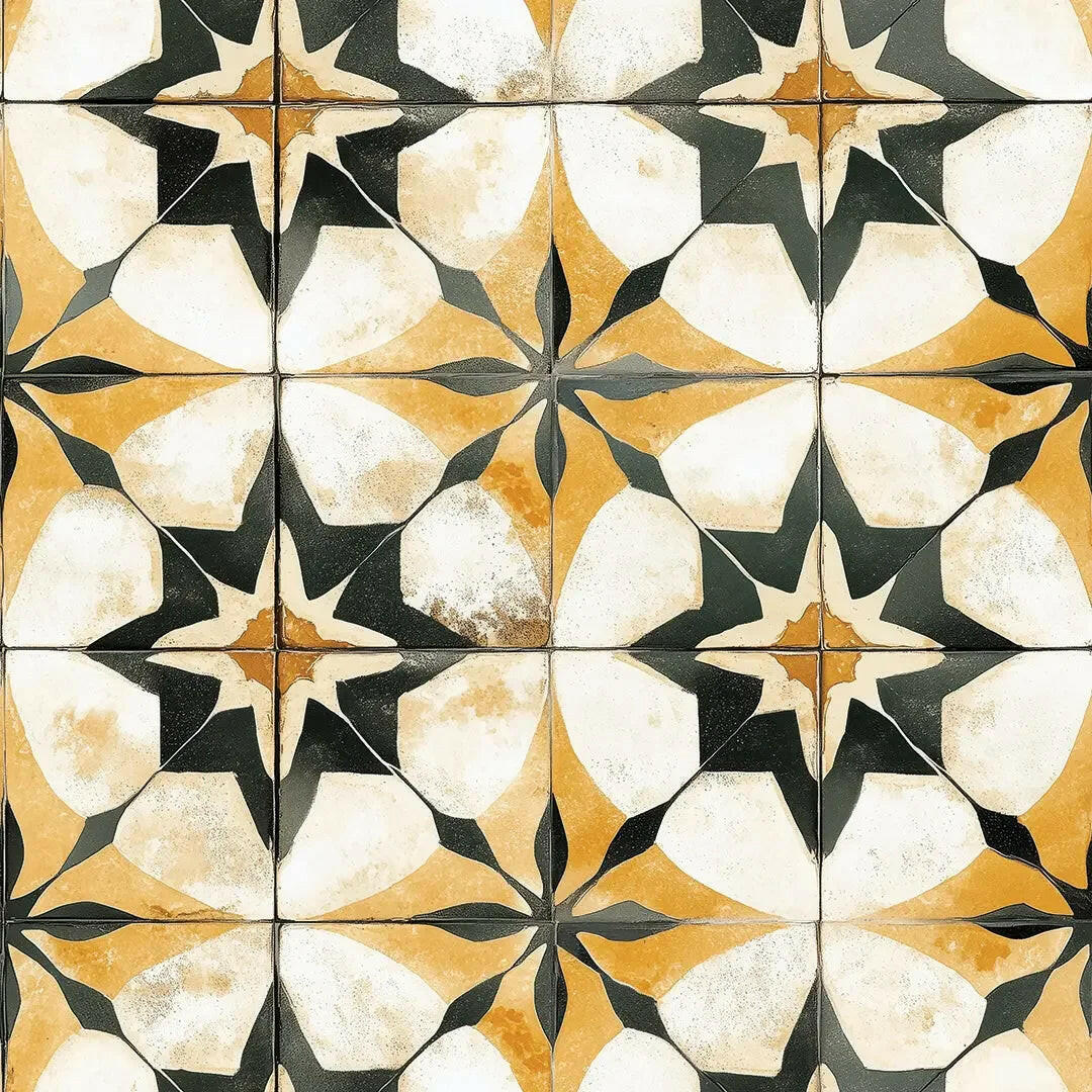 Andalusian Sunburst Medallion - WallCreatives