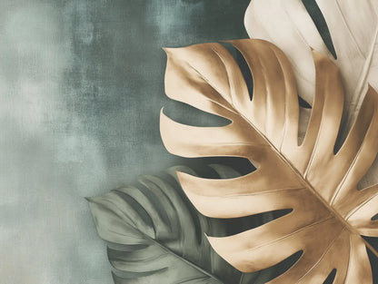 Veridian Gold Leaf Dream - WallCreatives