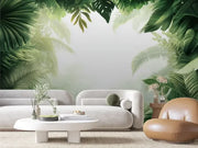 Verdant Mist Jungle Canopy - WallCreatives
