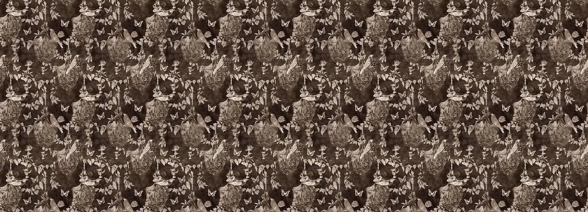 Majestic Memoir Dark Brown Wallpaper Vladila