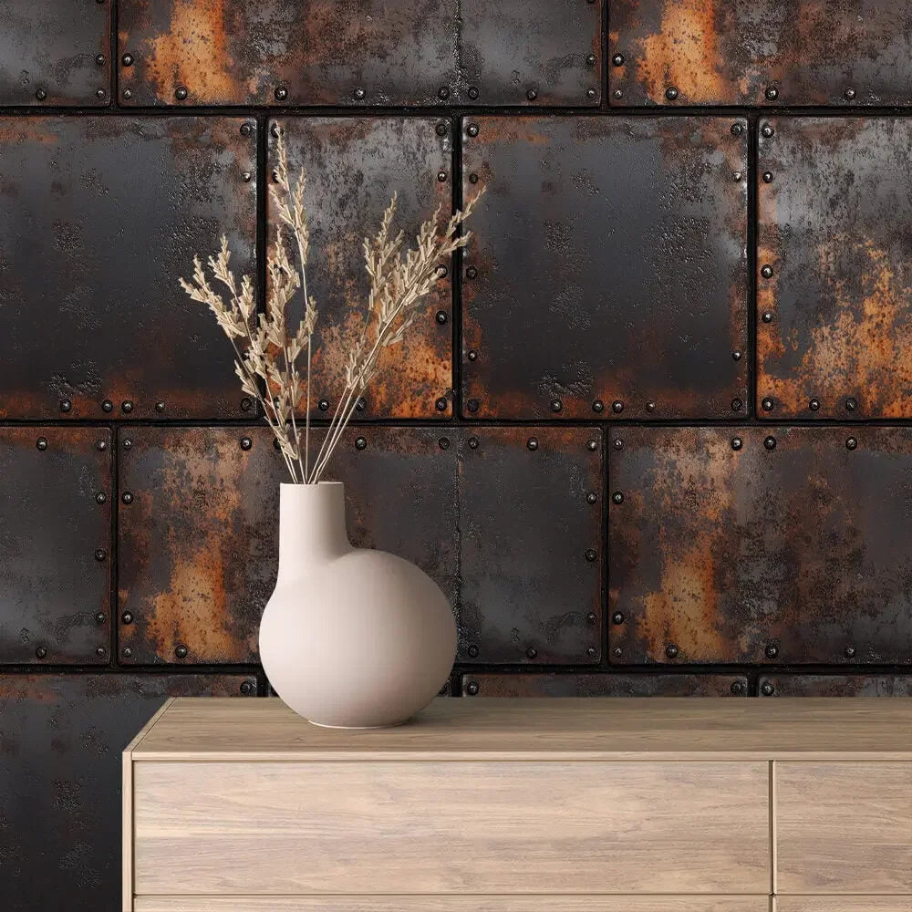 Forged Iron Fortress Panels - WallCreatives