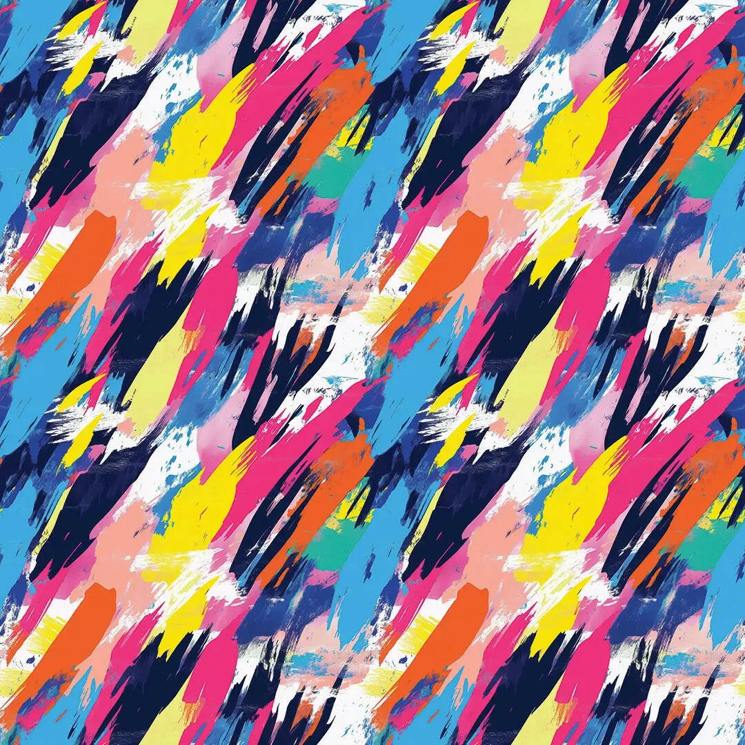 Kinetic Color Riot Wallpaper - WallCreatives