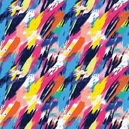 Kinetic Color Riot Wallpaper - WallCreatives