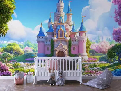 Fairytale Kingdom in Full Bloom - WallCreatives