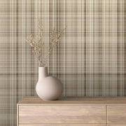 Urban Linen Grid - WallCreatives