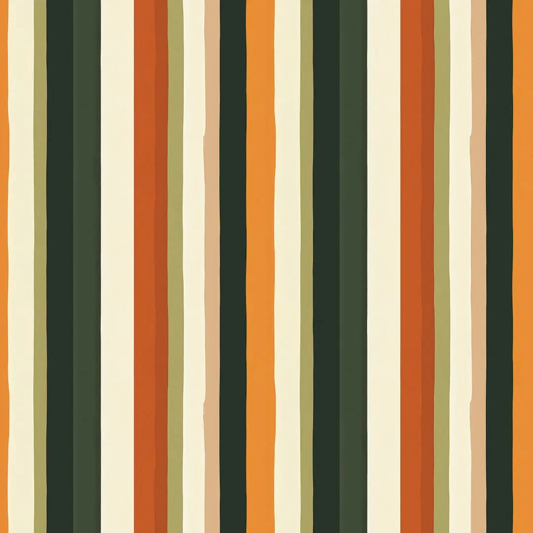 Rustic Canyon Stripe Wallpaper - WallCreatives