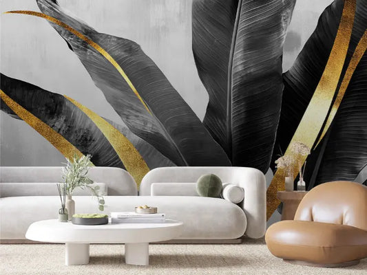 Gilded Jungle Nightfall - WallCreatives