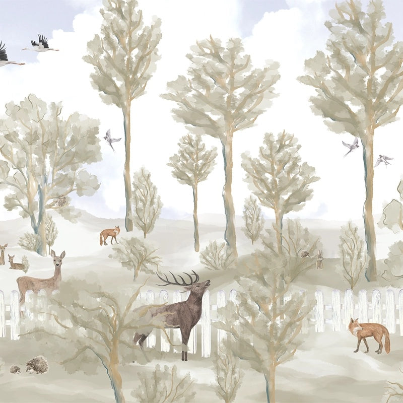 Fawn forest Wallpaper Vladila