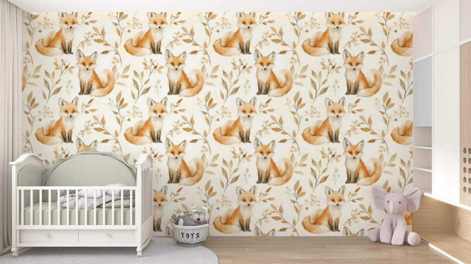 Fablewood Fox & Foliage WallCreatives