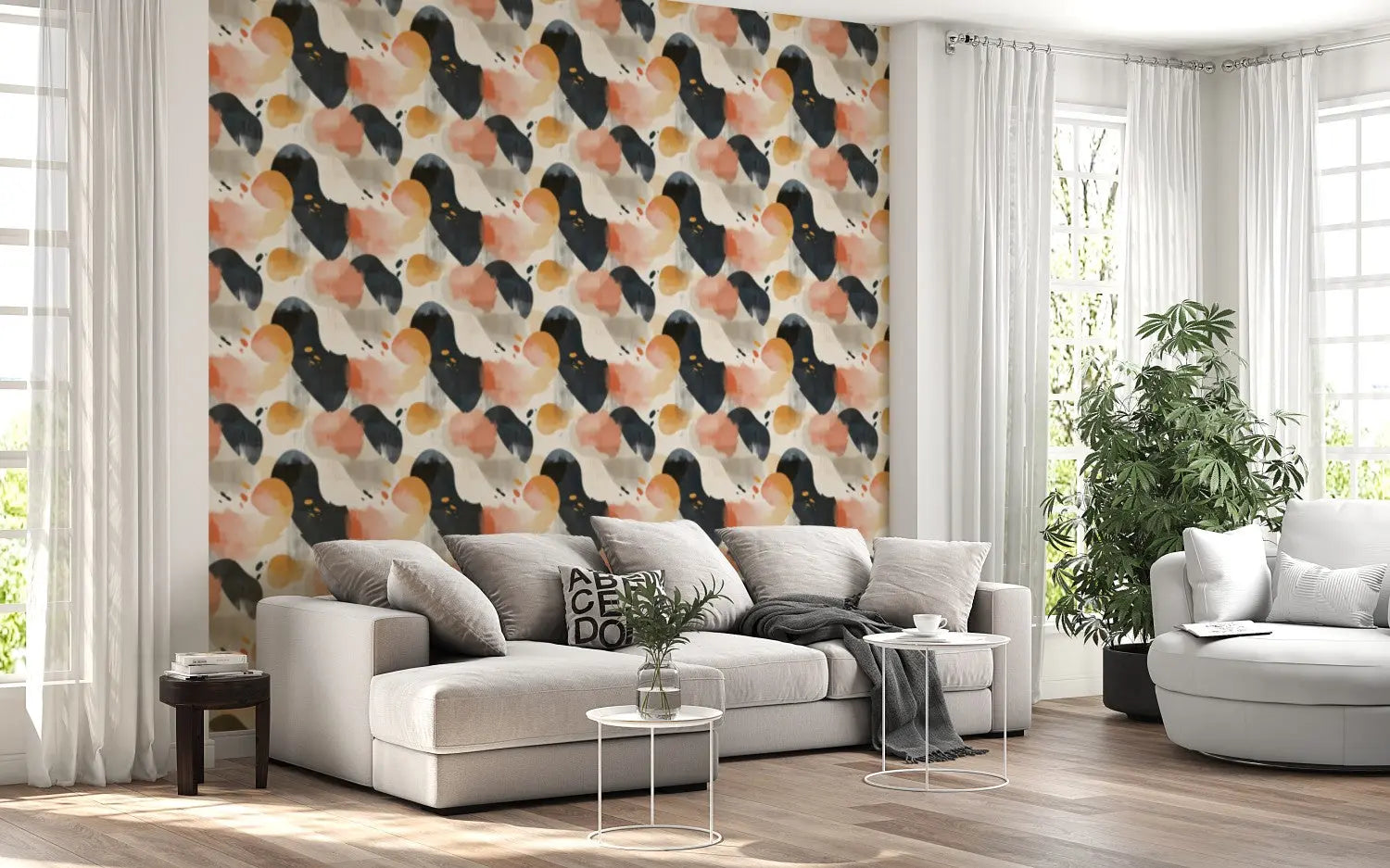 Sedona Dreams Abstract Mural WallCreatives