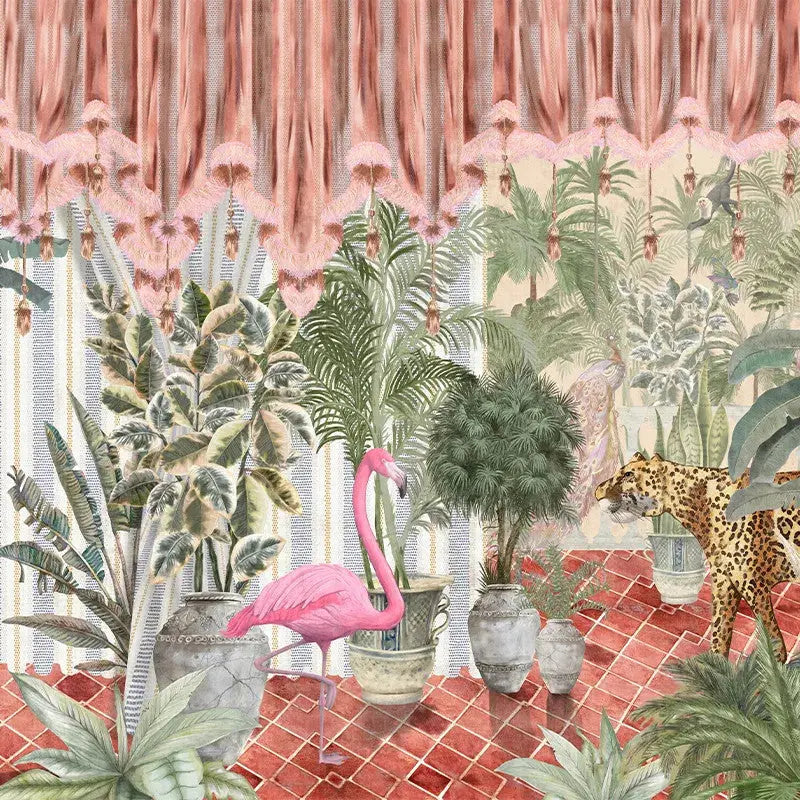Indoor Tropicality Wallpaper Vladila