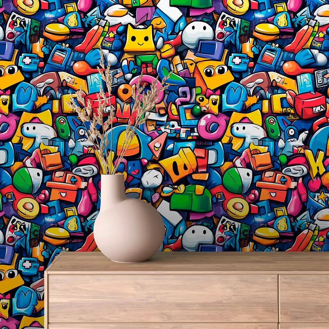 Street Art Character Mashup - WallCreatives