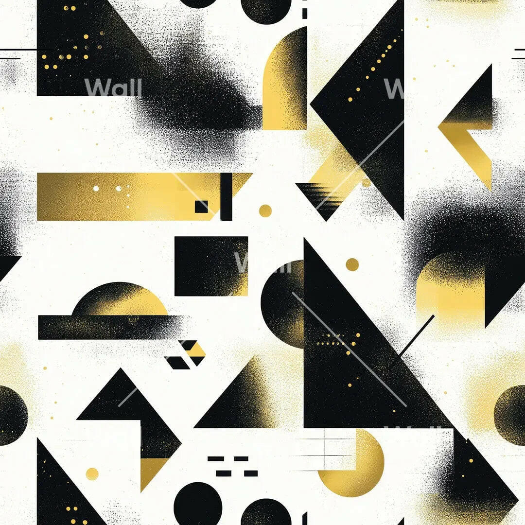 Midnight Gold Construct - WallCreatives