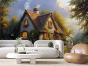 Whimsical Cottage Haven - WallCreatives