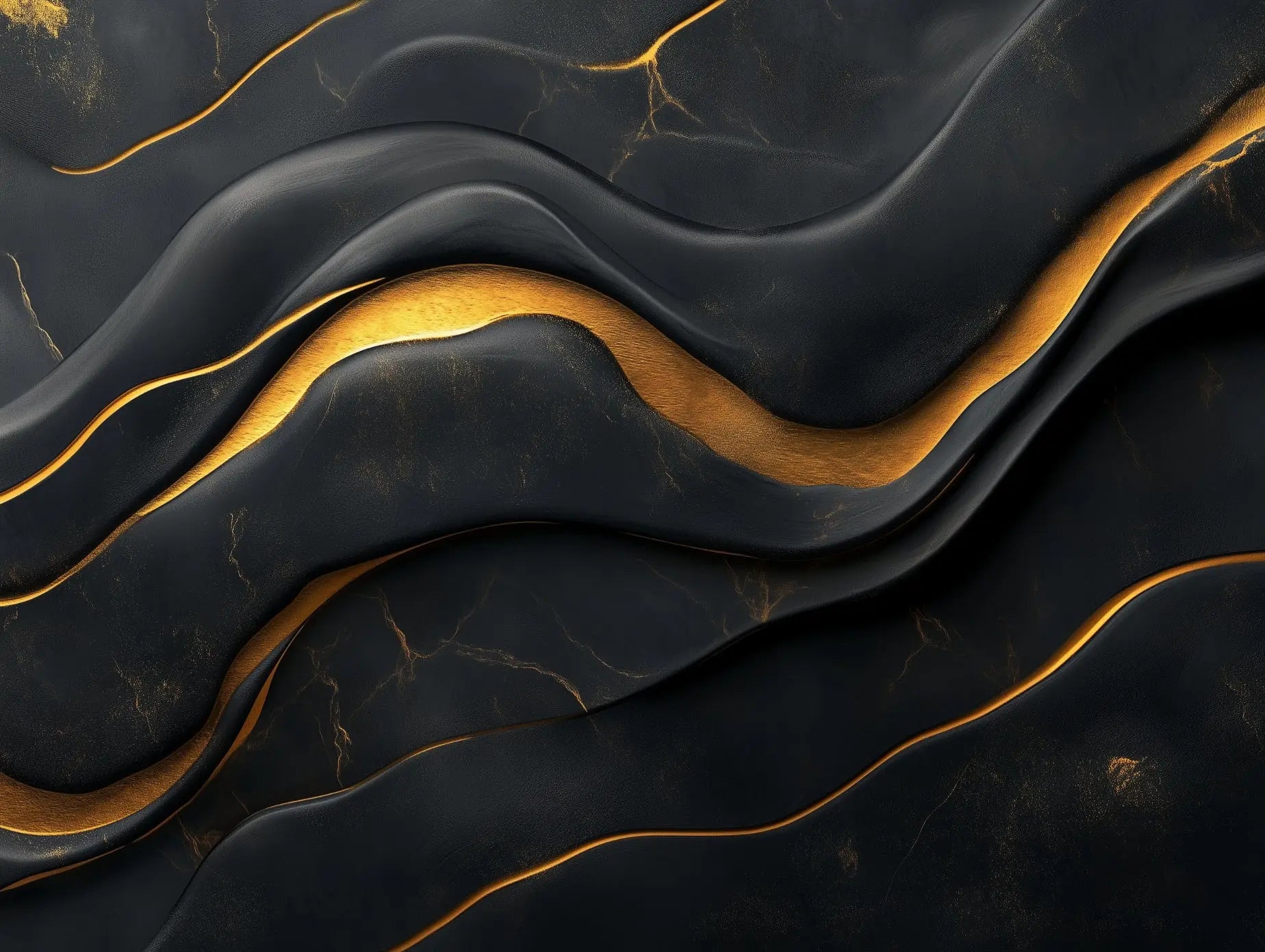 Golden Canyon Embrace - WallCreatives