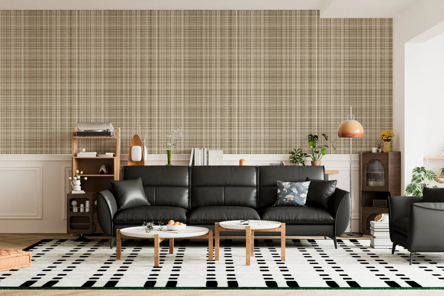 Urban Weaver's Grid Wallpaper WallCreatives