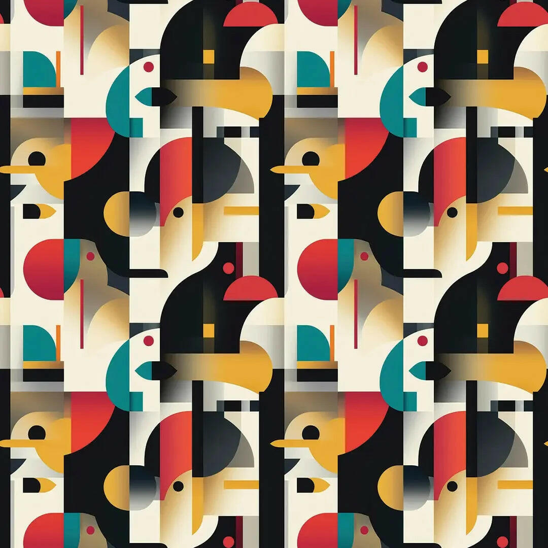 The Modernist Aviary Parade - WallCreatives