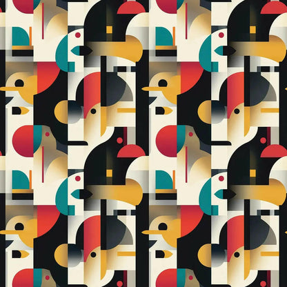 The Modernist Aviary Parade - WallCreatives