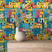 Barrio Vibrante Hillside Mural - WallCreatives