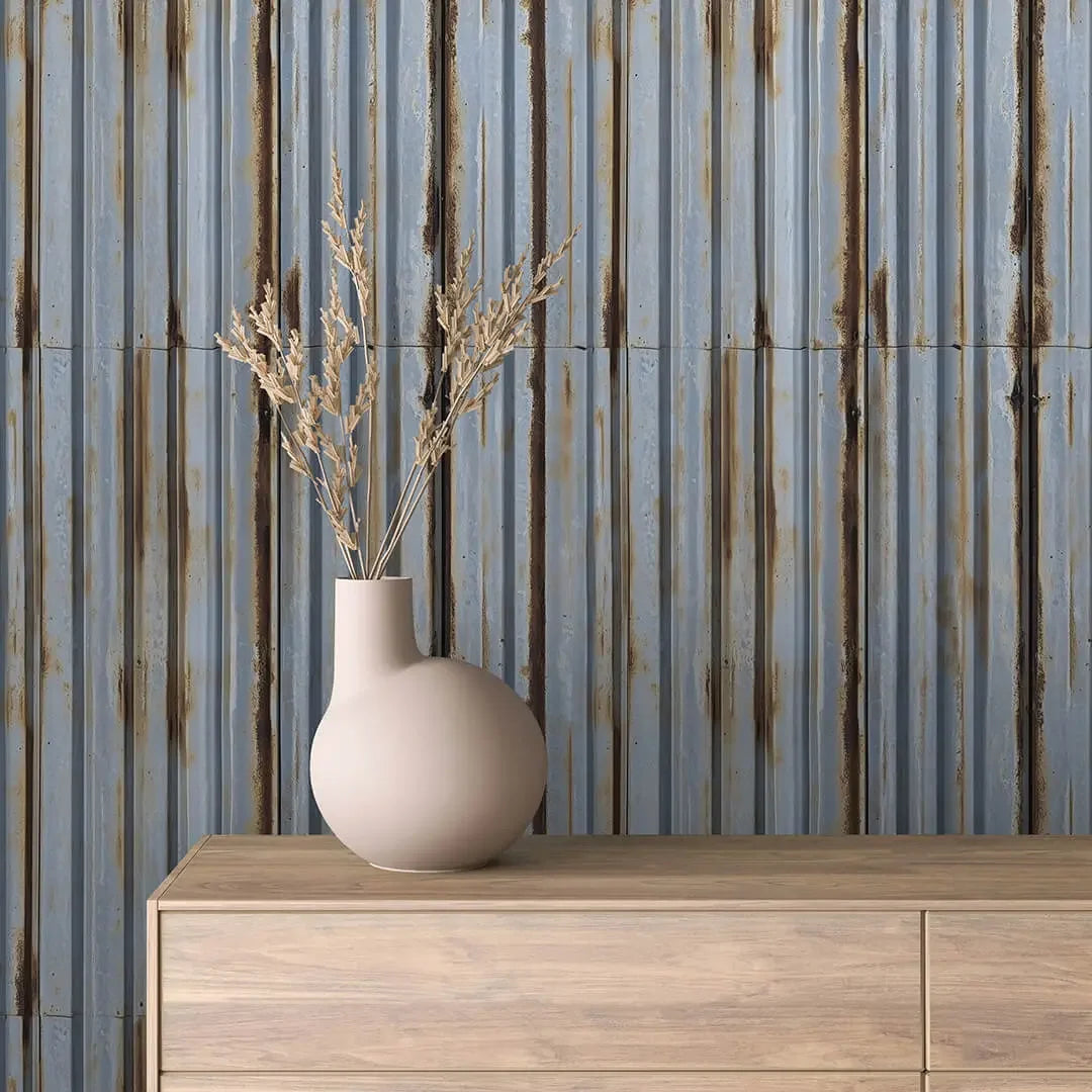 Industrial Harbor Patina - WallCreatives