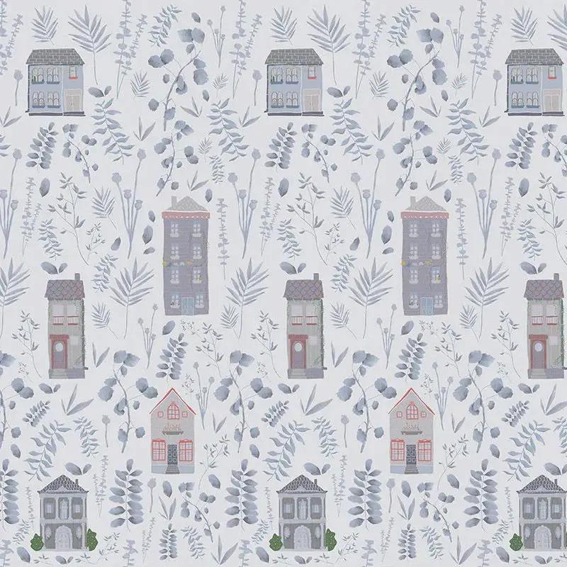 Blue leaves Wallpaper Vladila