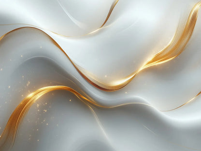 Whispers of Gilded Silk - WallCreatives