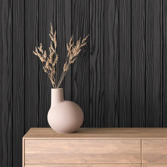 Nocturne Ash Wood Panel - WallCreatives