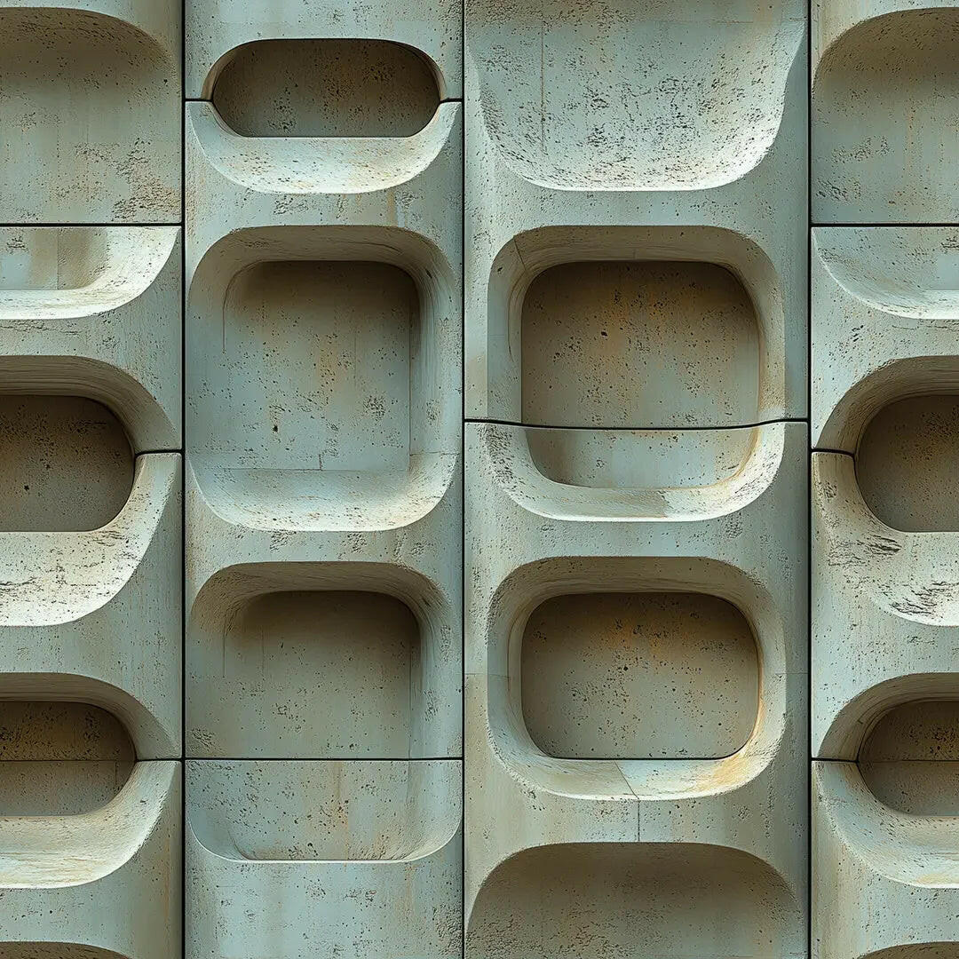 Urbanist Form Concrete Wall - WallCreatives