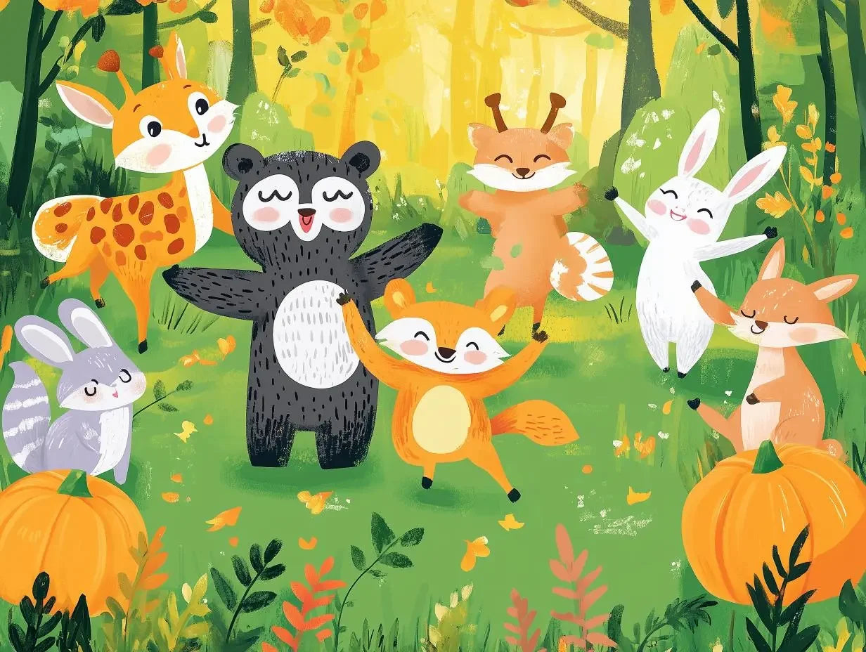 Enchanted Forest Friends Jubilee - WallCreatives